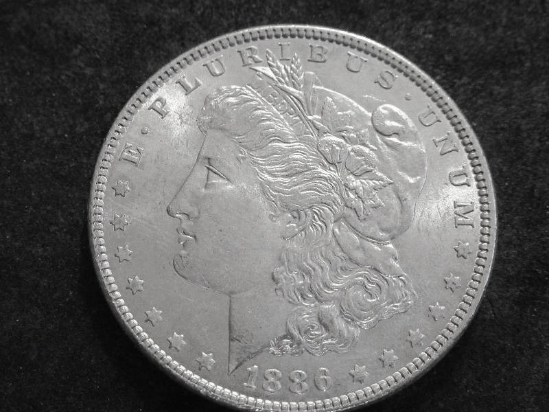 1886 Morgan Silver Dollar