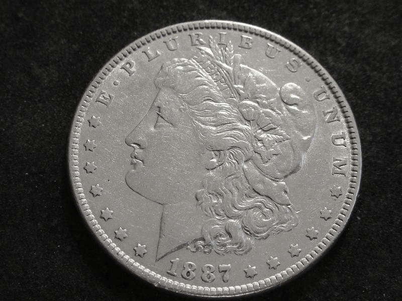 1887  Morgan Silver Dollar