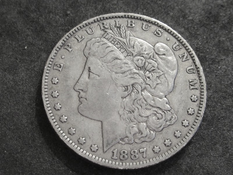1887 O  Morgan Silver Dollar