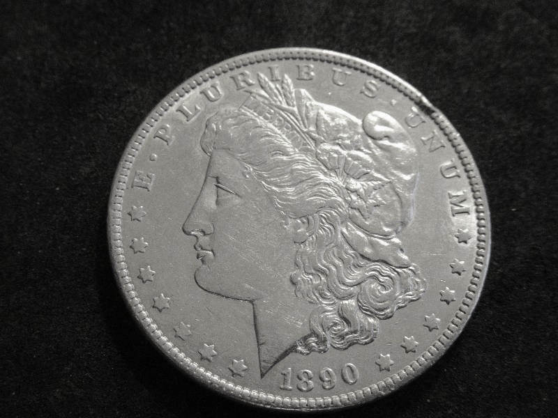 1890 Morgan Silver Dollar