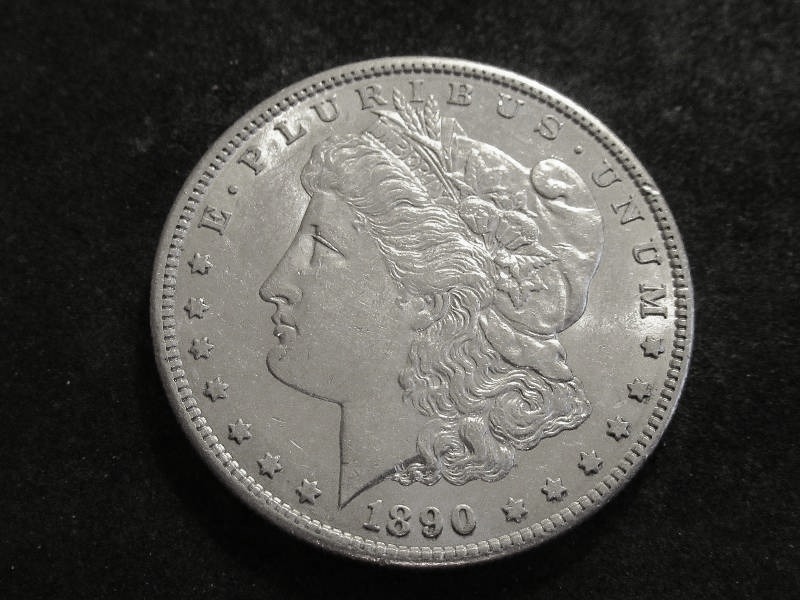1890 S  Morgan Silver Dollar