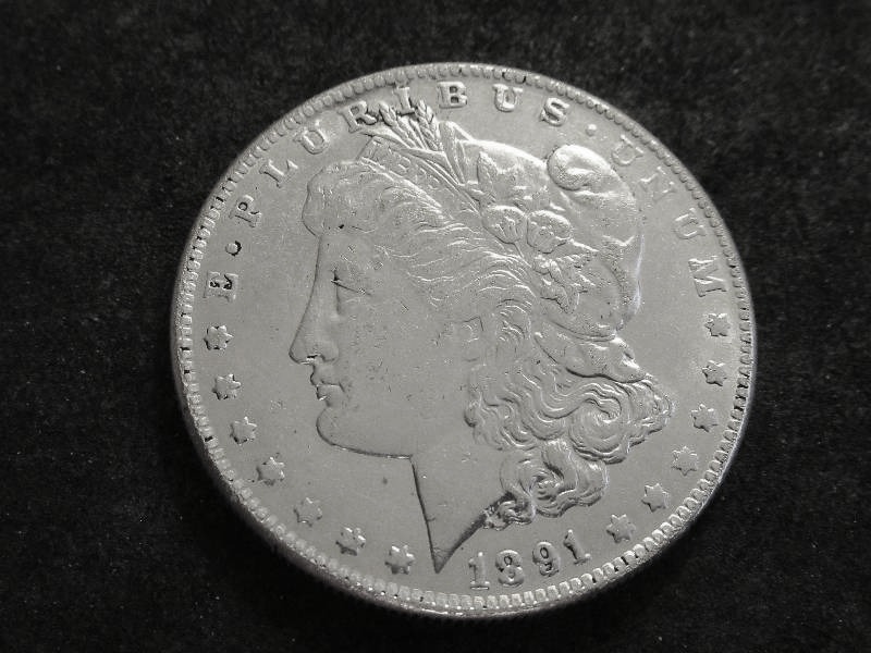 1891  Morgan Silver Dollar