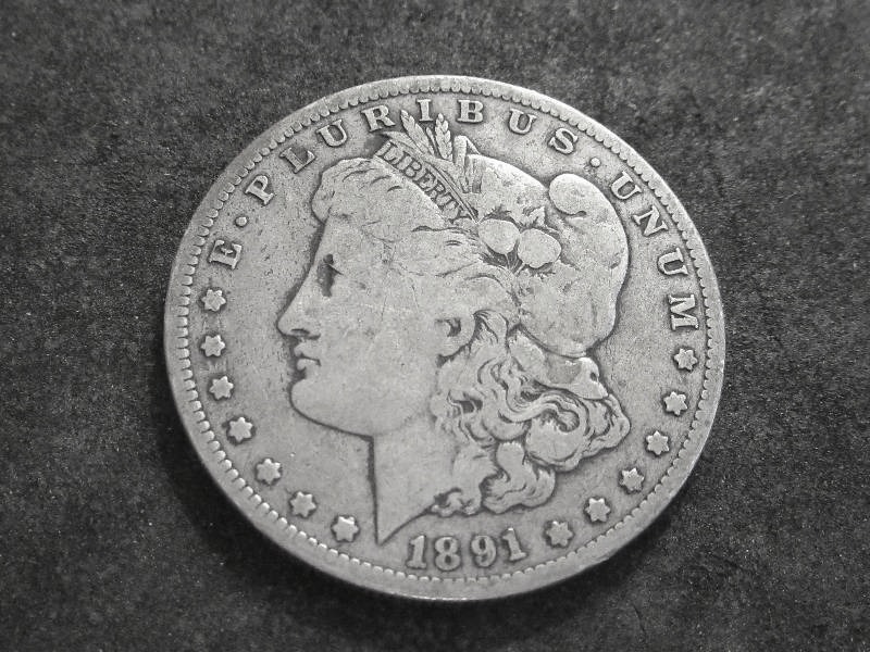 1891 O  Morgan Silver Dollar