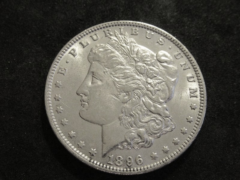 1896 Morgan Silver Dollar