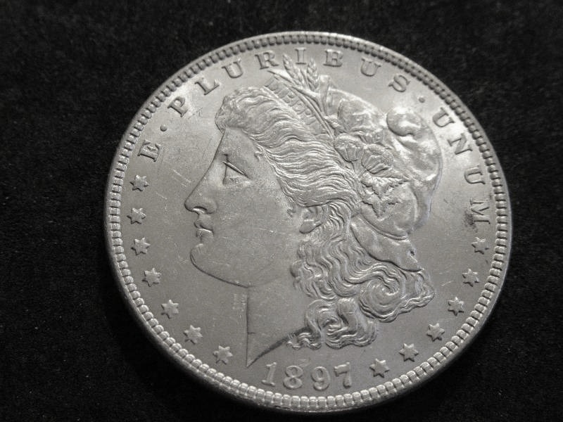 1897 Morgan Silver Dollar