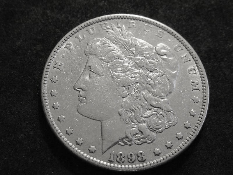 1898 Morgan Silver Dollar