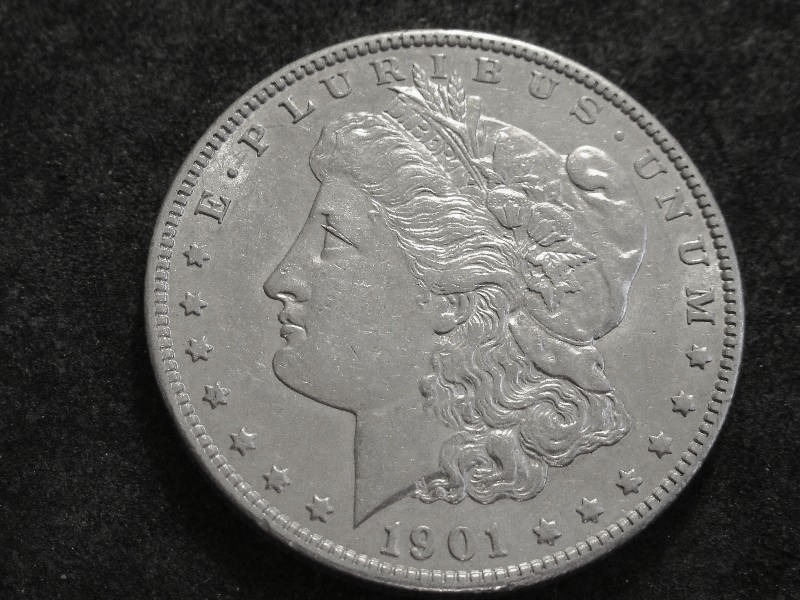 1901 O Morgan Silver Dollar