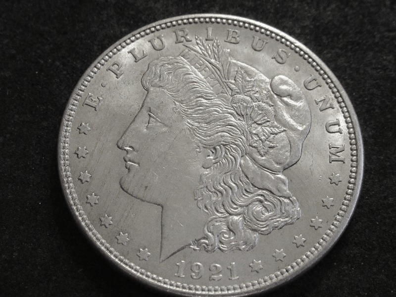 1921 D Morgan Silver Dollar