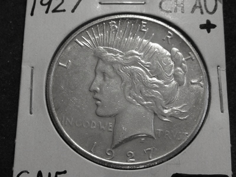 1927  Peace Silver Dollar