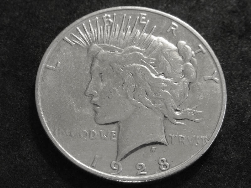 1928 S Peace Silver Dollar
