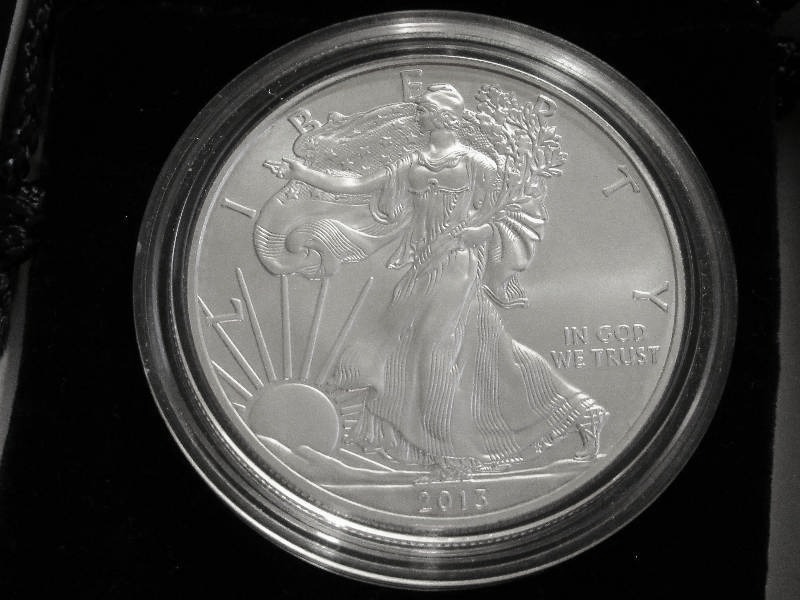 2013 American Silver Eagle Unc. 1 Oz. .999 Fine