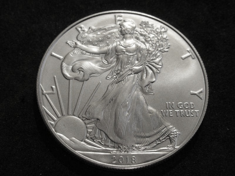 2018 American Silver Eagle Unc. 1 Oz. .999 Fine