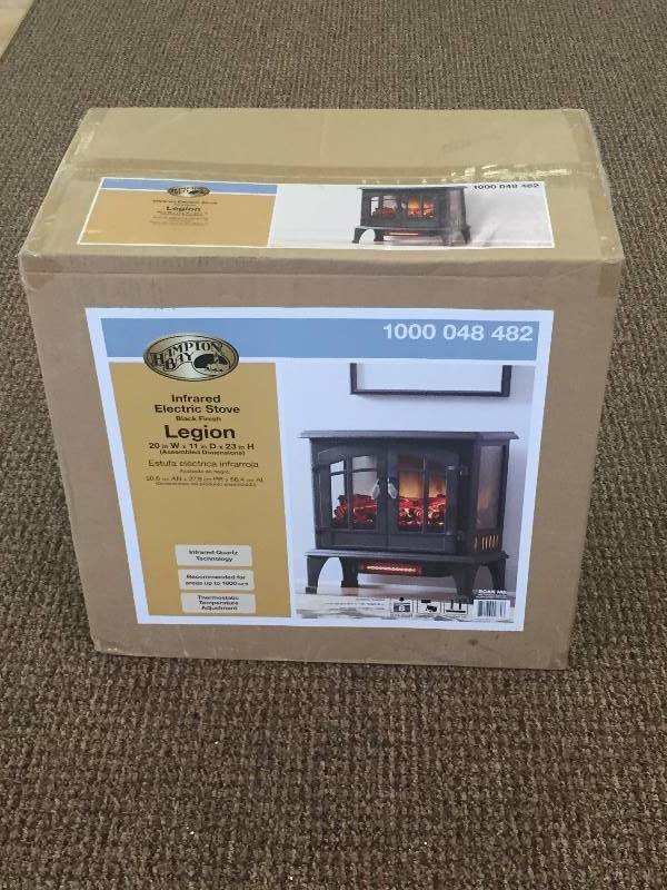 lot 24 image: BRAND NEW IN BOX Legion 1,000 sq. ft. Panoramic Infrared Electric Stove