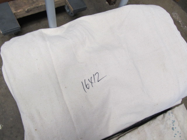 lot 123 image: 2 Heavy Canvas Drop Cloths - both 16x12