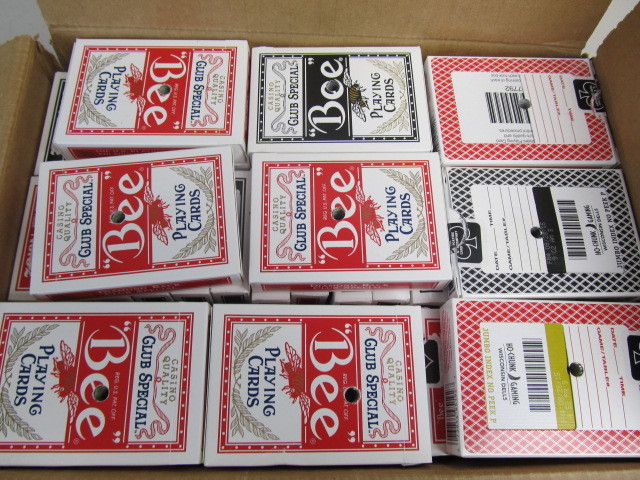 lot 50 image: 160 Decks of Casino Playing Cards