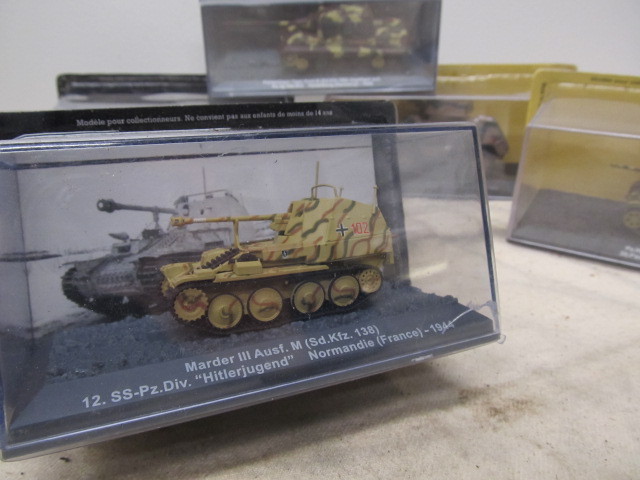 lot 73 image: Lot of NIB German etc WW2 Diecast Vehicles