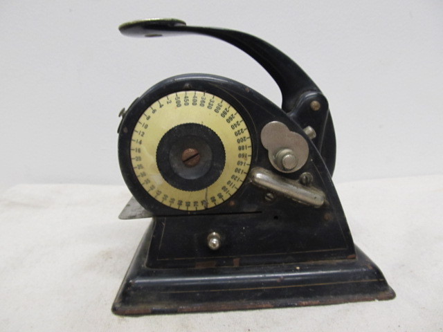 lot 145 image: Antique Protectograph Check Writer