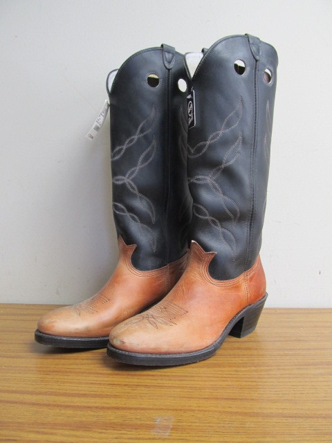 lot 201 image: Double H Mens Cowboy Boots - Size 11 D