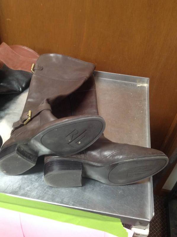 Two pairs of Boots womens and 6.5 - Rampage and Ralph Lauren