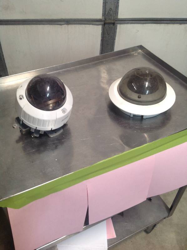 Two Security System Cameras
