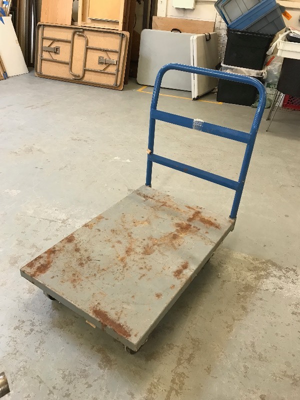 METAL WAREHOUSE CART