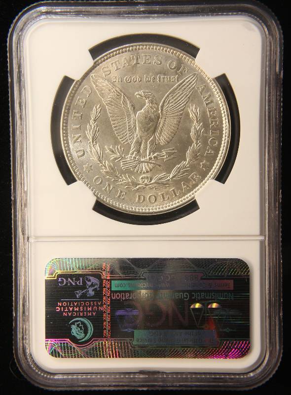 1921 MORGAN SILVER DOLLAR MS62 NGC