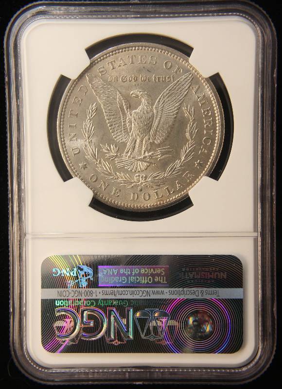 1881-S MORGAN SILVER DOLLAR NGC MS64