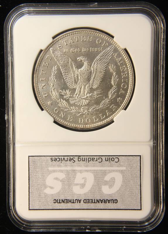 1881-O MORGAN SILVER DOLLAR MS65 CGS