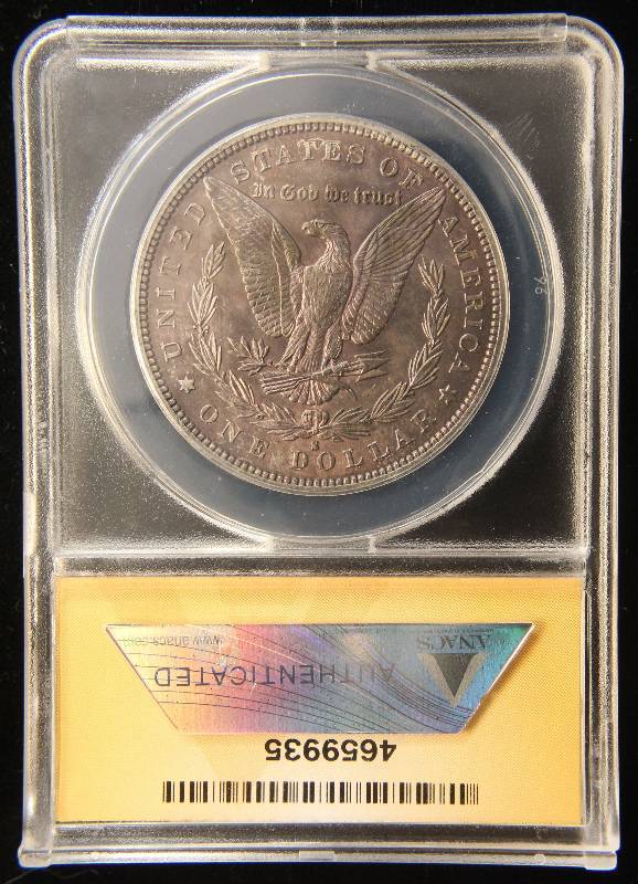 1882-S MORGAN SILVER DOLLAR MS64 ANACS