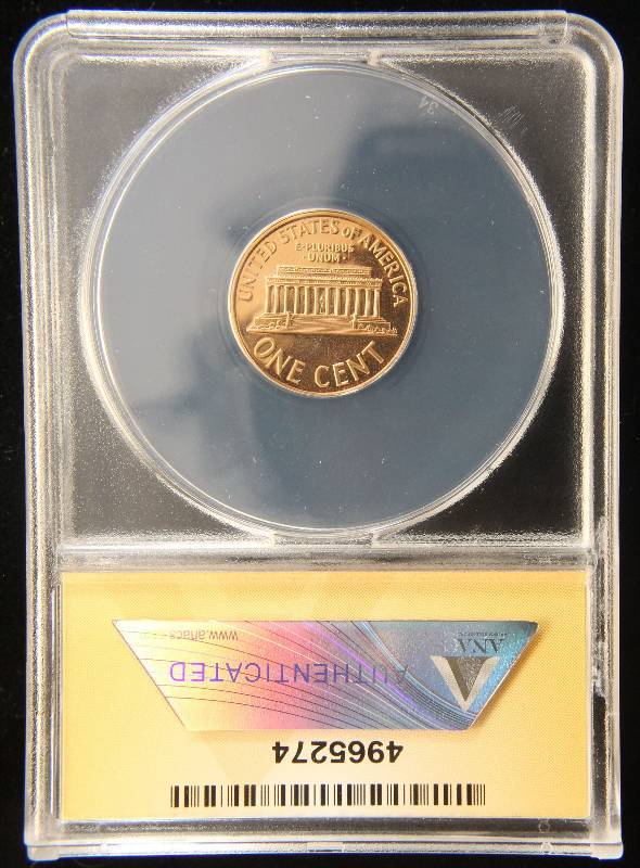 1959 PROOF LINCOLN CENT PF65 CAMEO ANACS