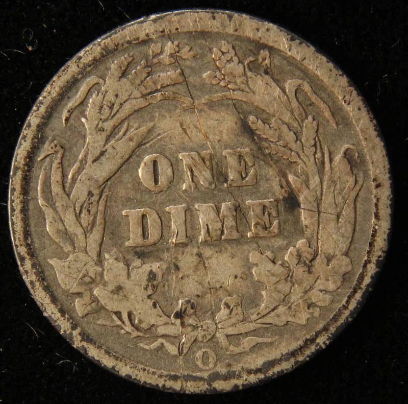 1893-O BARBER SILVER DIME