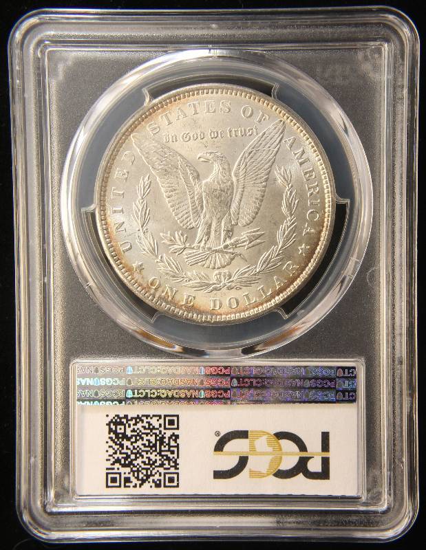 1889 MORGAN SILVER DOLLAR MS63 PCGS