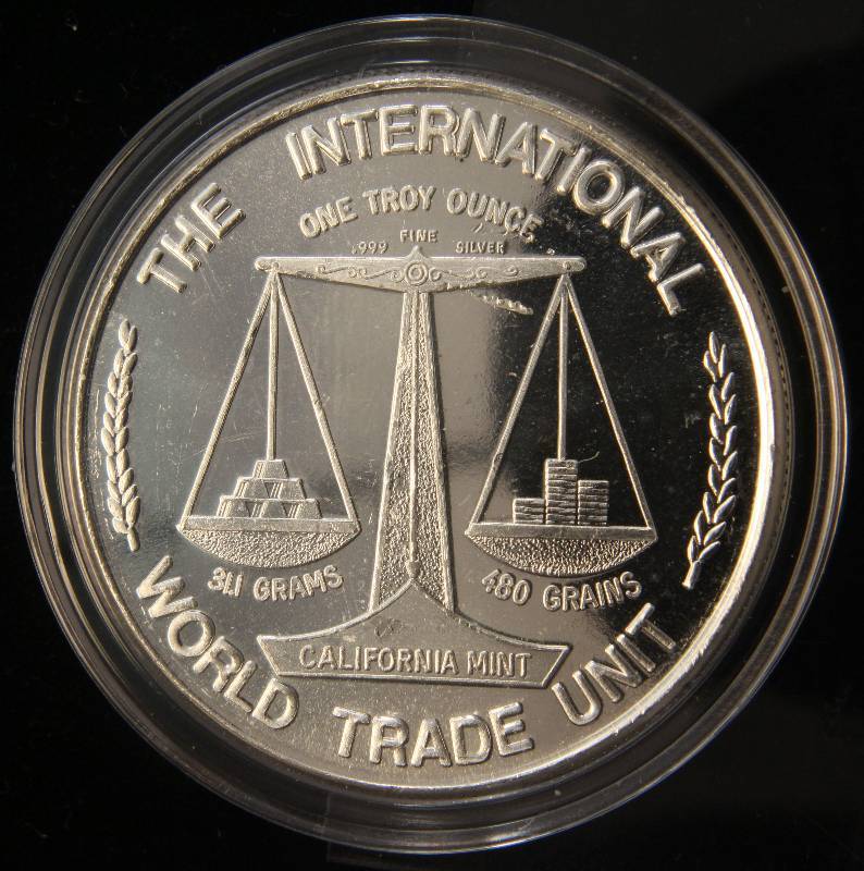 1 TROY OZ. .999 FINE SILVER 1867 HIGHLAND LIGHT IN AIRTITE