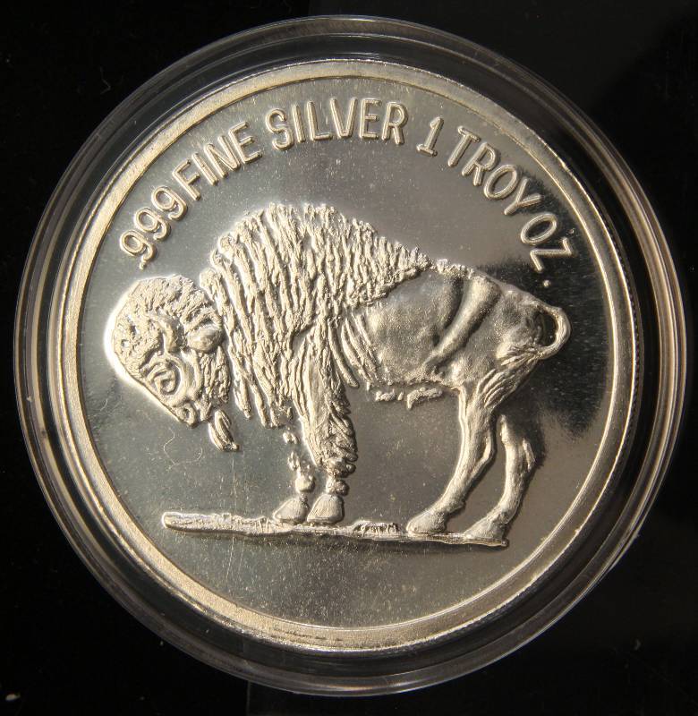 1 TROY OZ. .999 FINE SILVER STICK TO YOUR SADDLE IN AIRTITE HOLDER