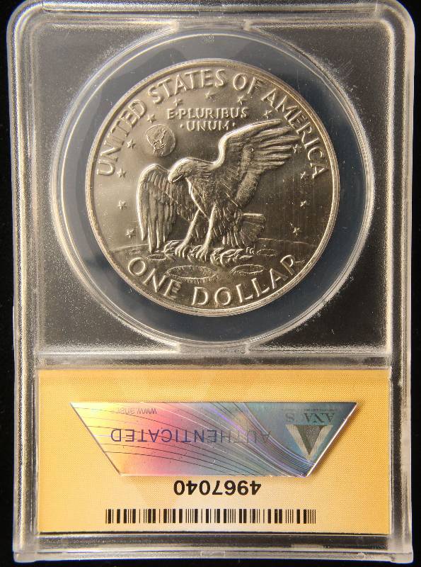 1973-D US EISENHOWER DOLLAR MS65 ANACS