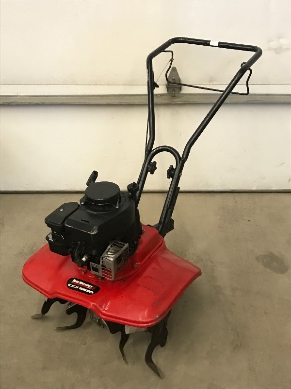 lot 3 image: Yard Machines Front-Tine Garden Til...