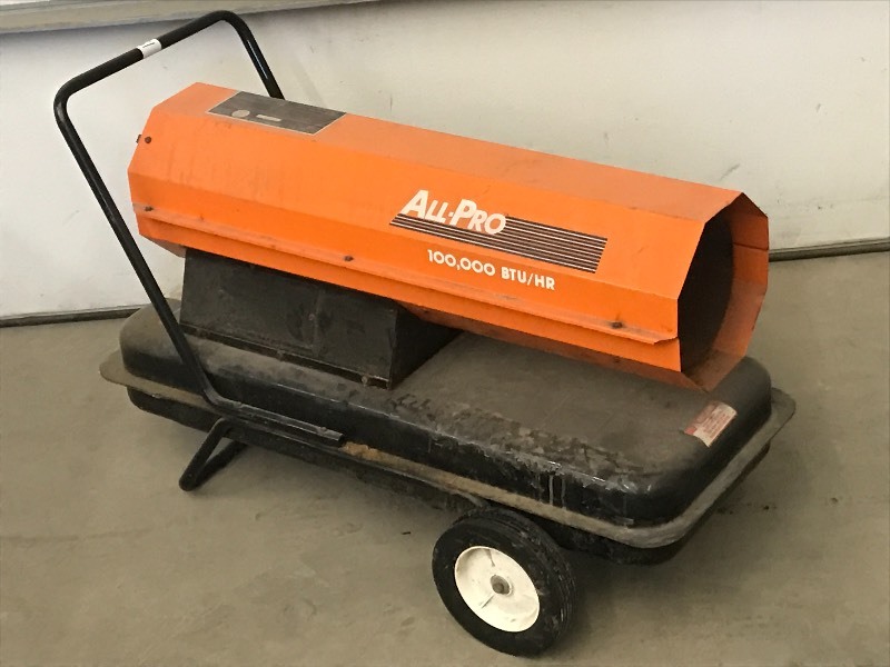 lot 15 image: All Pro 100,000 BTU Kerosene Shop H...