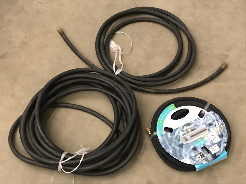 lot 30 image: Lot Of (3) 12 Water Hoses---(1) I...