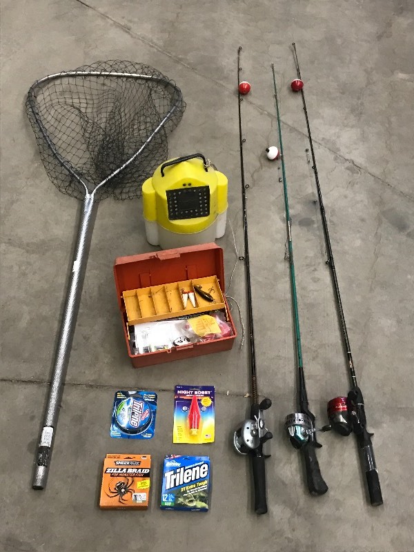 lot 68 image: Lot Of (1) Tackle Box With Content...