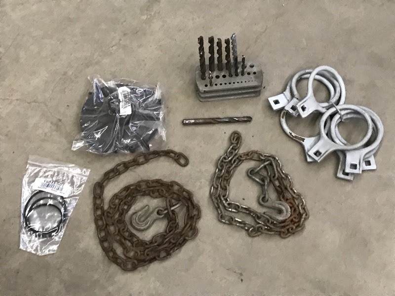 lot 87 image: Box Of Assorted Drill Bits, Steel ...