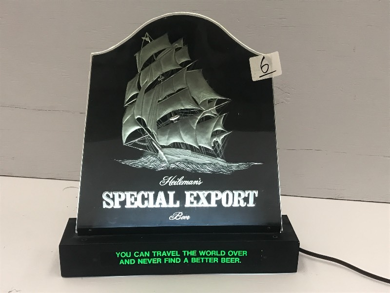 lot 6 image: Heilemans Special Export Beer Light...