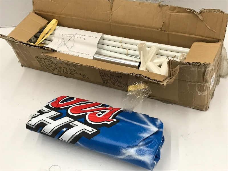 lot 113 image: New Coors Light Steel-Framed Party ...