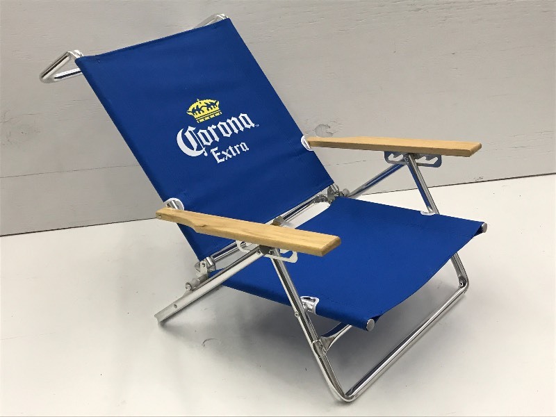 Corona Extra Folding Beach Chair | HUGE Beer Collection