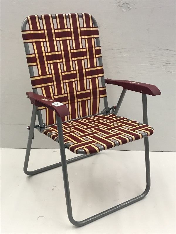 lot 130 image: Schlitz Beer Folding Beach Chair ...