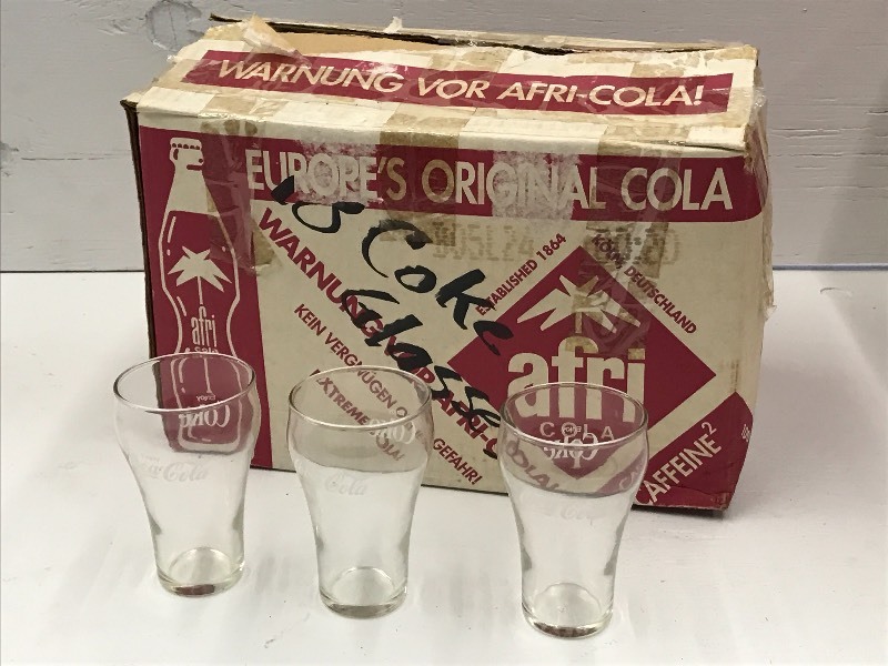 lot 158 image: Lot Of (18) Coca-Cola Glasses ...
