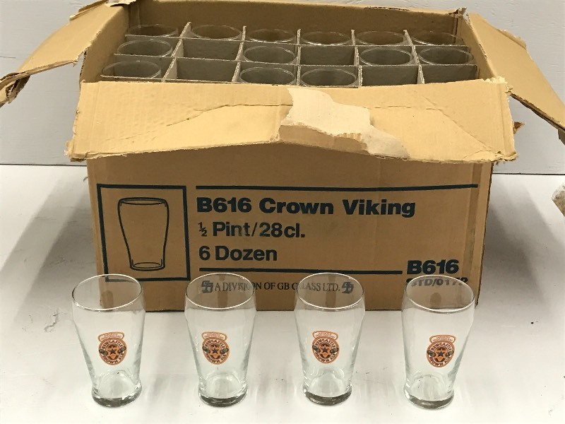 lot 172 image: Lot Of (47) New Castle Brown Ale Be...