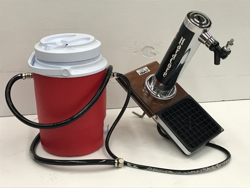 lot 197 image: Hardcore Cider Portable Keg Tap Set...