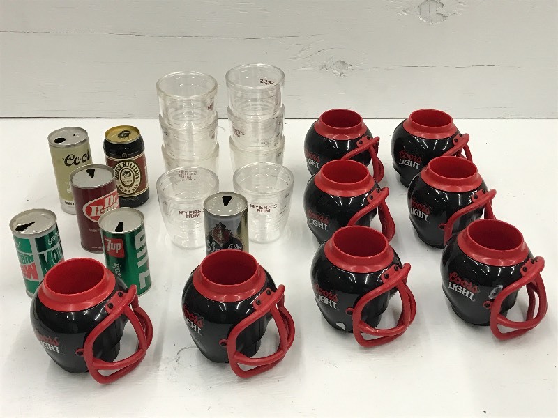 lot 210 image: Large Lot Of Assorted Myers Rum Gl...