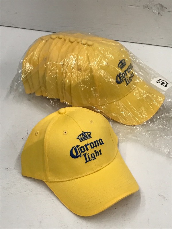 lot 223 image: Lot Of (11) Corona Light Baseball C...