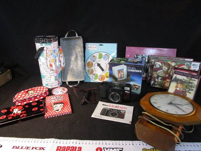 Betty Boop, Cards, Photo Coasters, Camera and More